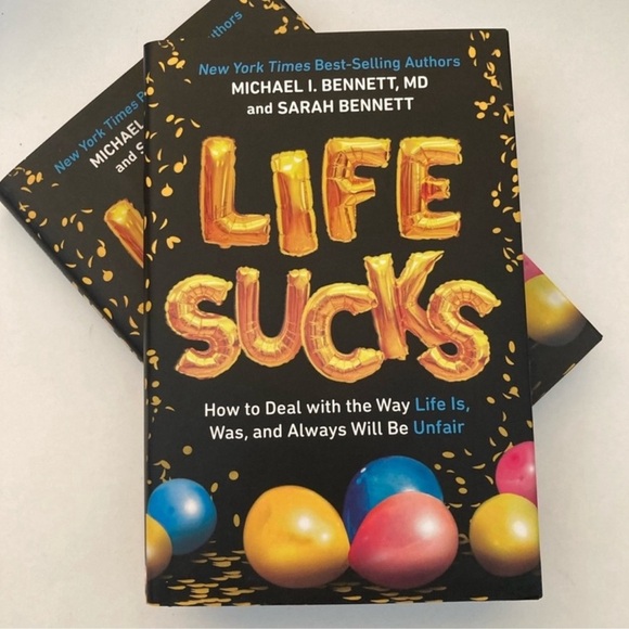 “Life Sucks” Book Hard Cover BNWT 🎉1 Left🎉 - Picture 1 of 1